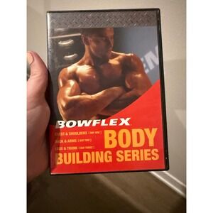 Bowflex Body Building Series DVD Set 3-Day Workout Program Tom Purvis 2004